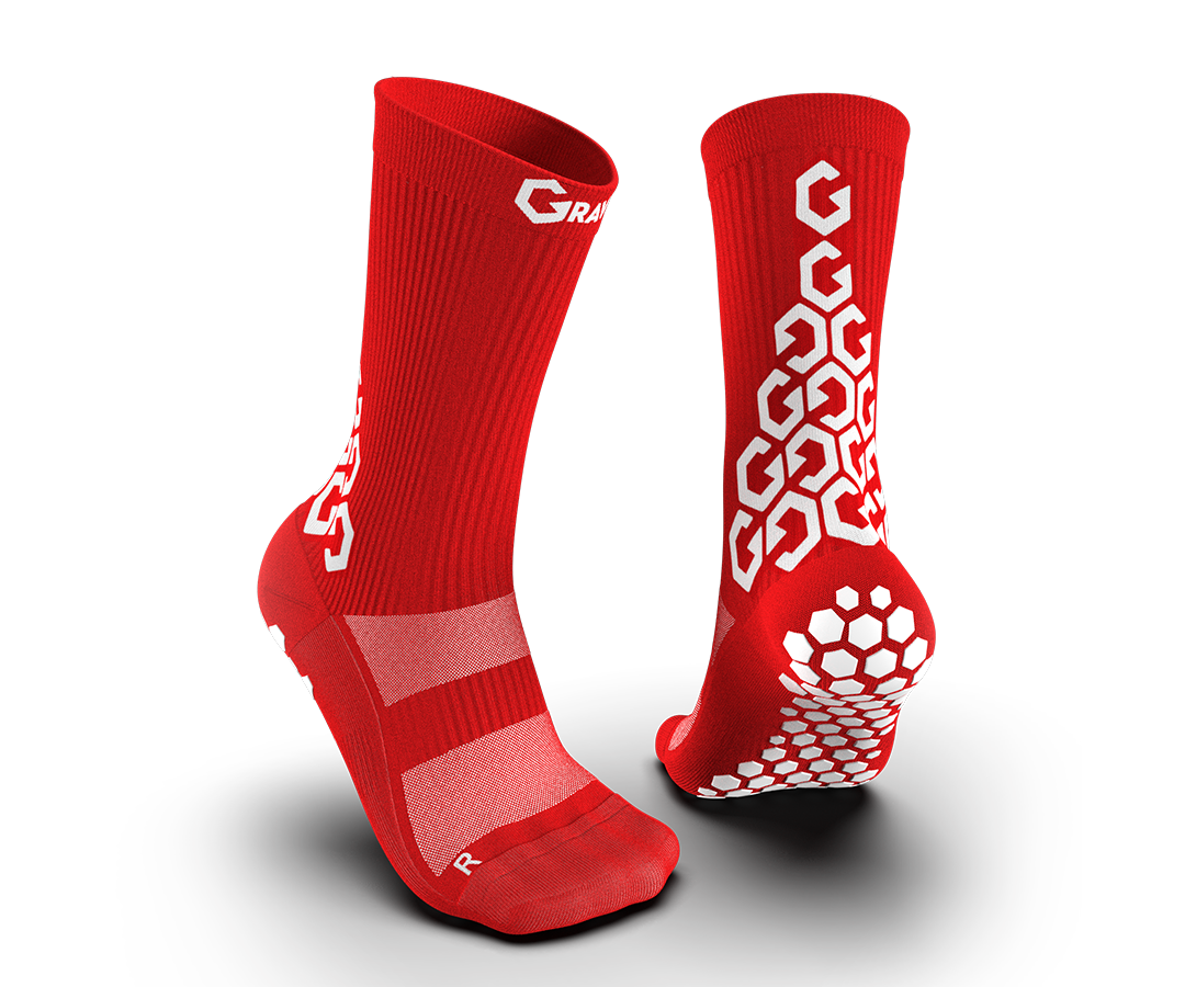 Senda Gravity Grip Socks - red